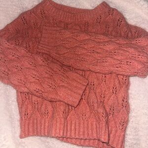 Pinky orange sweater from Marshall’s 
Never worn